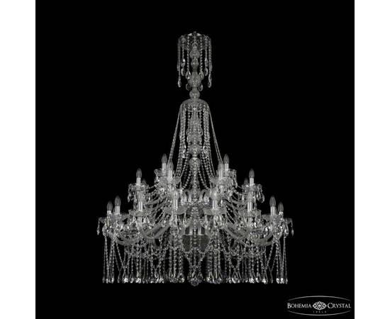 Подвесная люстра Bohemia Ivele Crystal 1413/16+8+4/400/XL-163/2d Ni
