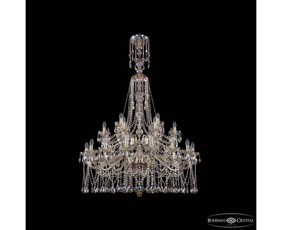 Подвесная люстра Bohemia Ivele Crystal 1413/16+8+4/400/XL-164/2d G M801
