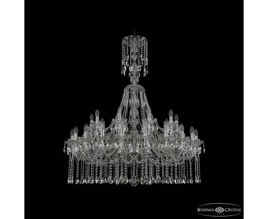 Подвесная люстра Bohemia Ivele Crystal 1413/20+10/400/XL-130 Ni