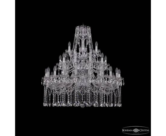 Подвесная люстра Bohemia Ivele Crystal 1413/20+10+5/360/3d Ni
