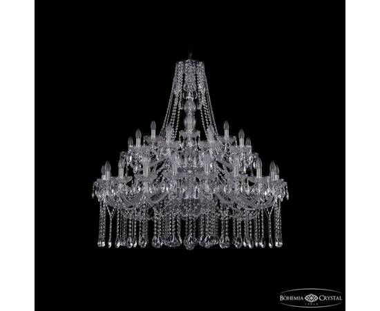 Подвесная люстра Bohemia Ivele Crystal 1413/20+10+5/400/2d Ni