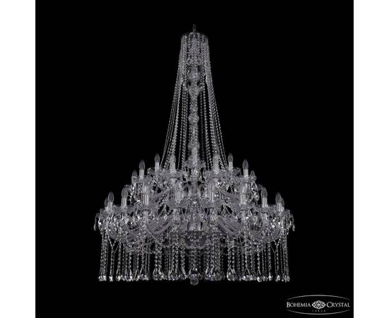 Подвесная люстра Bohemia Ivele Crystal 1413/20+10+5/400/h-164/2d Ni