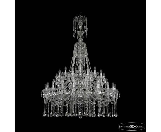 Подвесная люстра Bohemia Ivele Crystal 1413/20+10+5/400/XL-164/2d Ni
