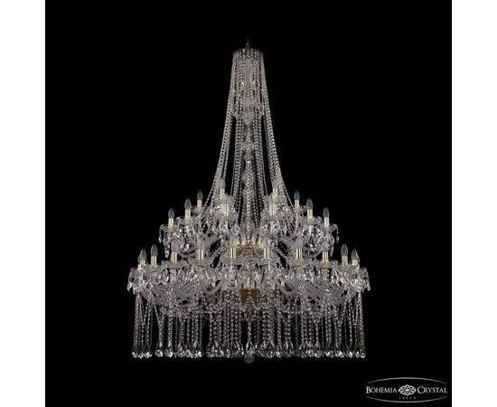 Подвесная люстра Bohemia Ivele Crystal 1413/24+12+6/460/h-185/2d Ni