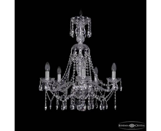 Подвесная люстра Bohemia Ivele Crystal 1413/5/200/XL-66 Ni