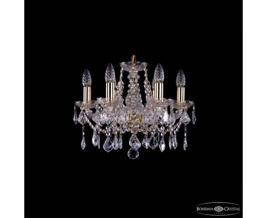 Подвесная люстра Bohemia Ivele Crystal 1413/6/141 G Leafs
