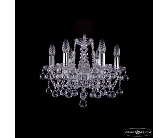 Подвесная люстра Bohemia Ivele Crystal 1413/6/141 Ni Balls
