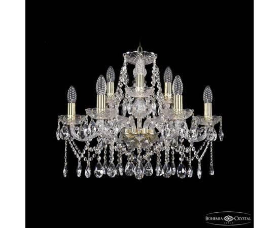 Подвесная люстра Bohemia Ivele Crystal 1413/6+3/200 G