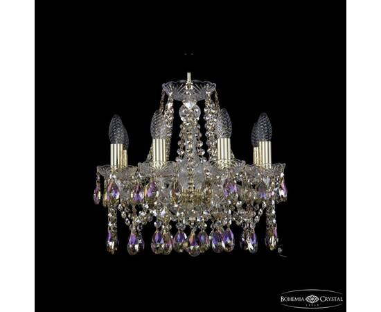 Подвесная люстра Bohemia Ivele Crystal 1413/8/141 G R801