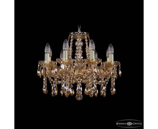 Подвесная люстра Bohemia Ivele Crystal 1413/8/165 G M721