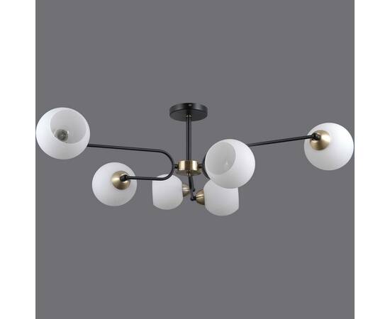 Люстра на штанге Illumico IL0249-6CSQ-79 BK AB, изображение 2