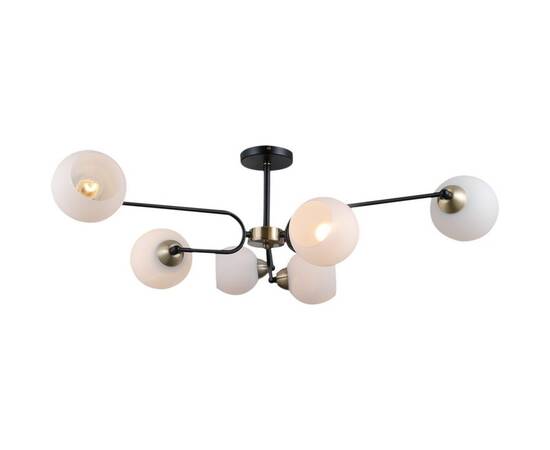 Люстра на штанге Illumico IL0249-6CSQ-79 BK AB, изображение 3