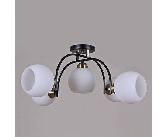 Люстра на штанге Illumico IL0250-5CSQ-79 BK AB, изображение 2