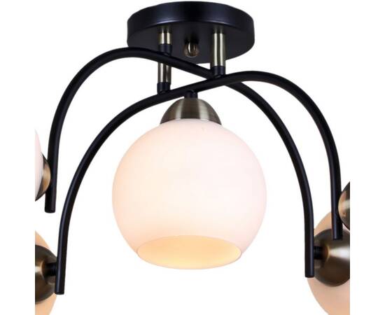 Люстра на штанге Illumico IL0250-5CSQ-79 BK AB, изображение 4