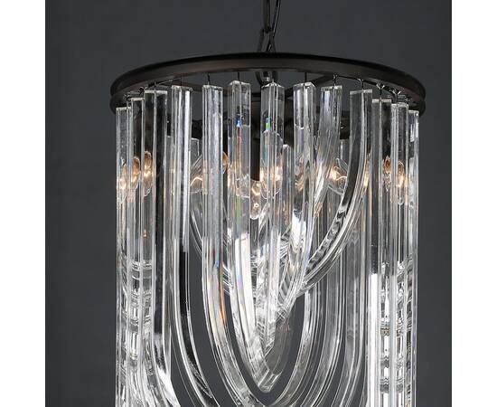 Подвесной светильник Delight Collection Murano Glass KR0116P-3 black, изображение 3