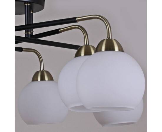 Люстра на штанге Illumico IL0252-8CSQ-79 BK AB, изображение 3