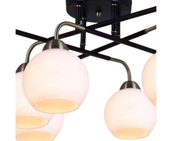 Люстра на штанге Illumico IL0252-8CSQ-79 BK AB, изображение 4