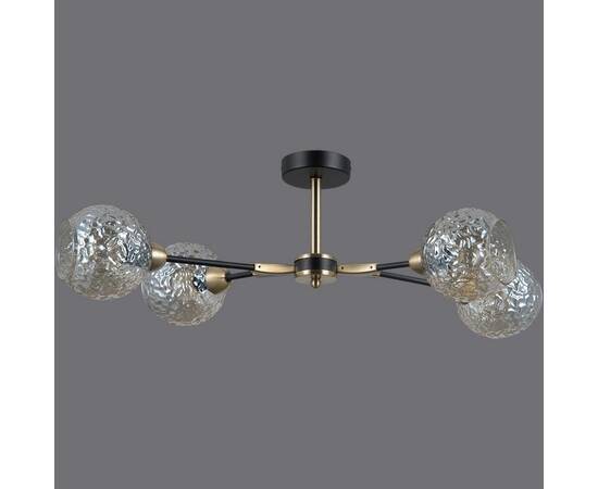 Люстра на штанге Illumico IL0253-4CSQ-79 BK AB, изображение 2