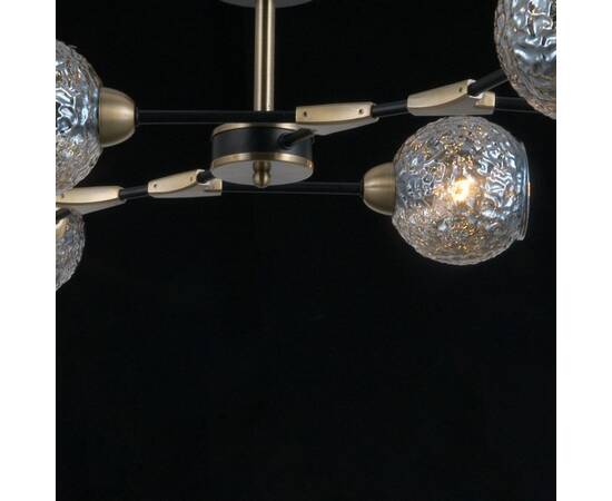 Люстра на штанге Illumico IL0253-6CSQ-79 BK AB, изображение 6