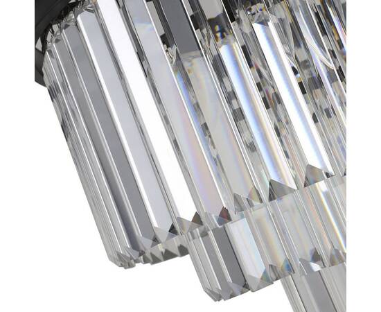 Подвесная люстра Delight Collection 1920s Odeon KR0387P-6 black/clear, изображение 7