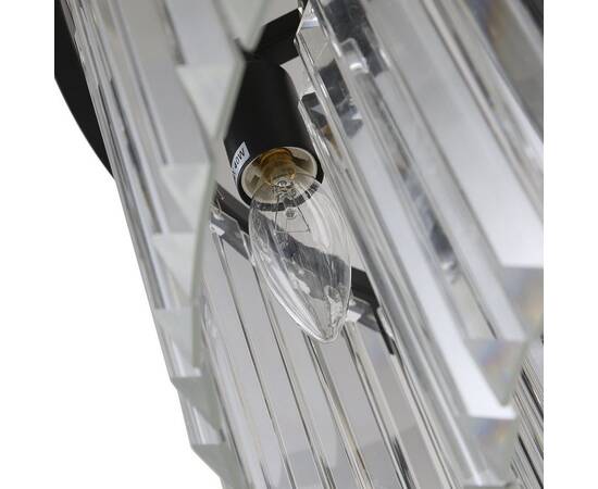 Подвесная люстра Delight Collection 1920s Odeon KR0387P-6 black/clear, изображение 8