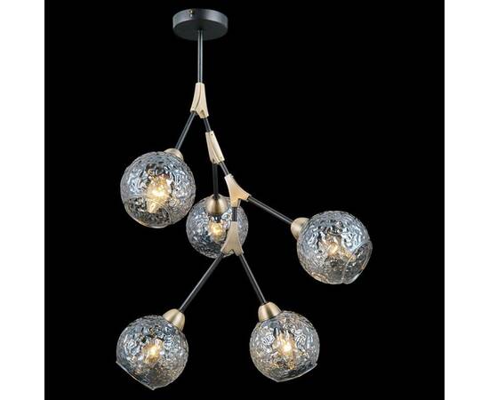 Люстра на штанге Illumico IL0263-5PSQ-79 BK AB