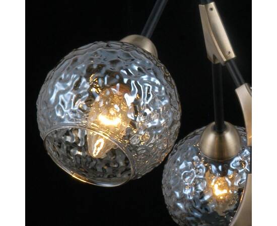 Люстра на штанге Illumico IL0263-5PSQ-79 BK AB, изображение 4