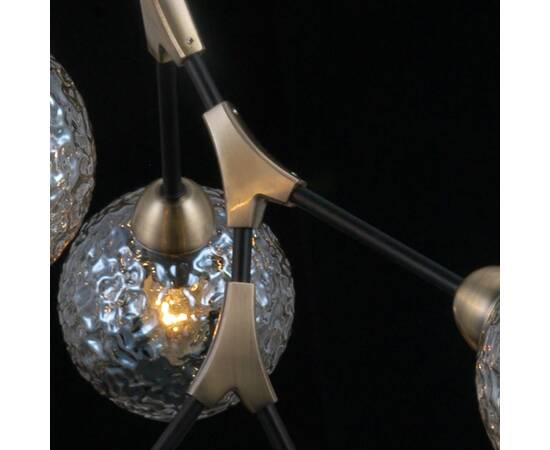 Люстра на штанге Illumico IL0263-5PSQ-79 BK AB, изображение 6