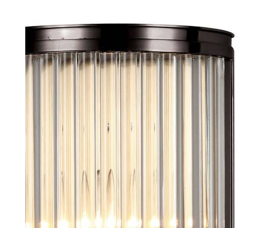 Настенный светильник Delight Collection Crystal bar KM0767W-1 matt black, изображение 2