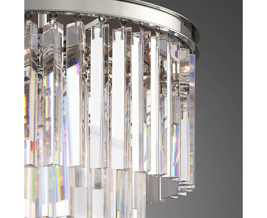 Подвесная люстра Delight Collection 1920s Odeon KR0387P-6 chrome/clear, изображение 2