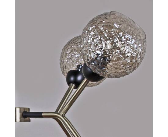 Люстра на штанге Illumico IL0268-8PSQ-79 BK AB, изображение 3