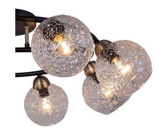 Люстра на штанге Illumico IL0296-8CSQ-79 BK AB, изображение 4