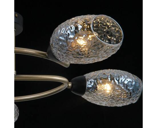 Люстра на штанге Illumico IL0300-5CSQ-79 BK AB, изображение 4