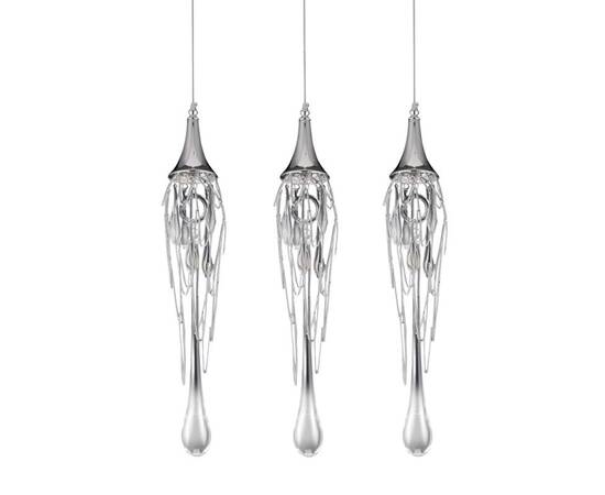 Подвесной светильник Delight Collection Goddess Tears P68009L-3 chrome