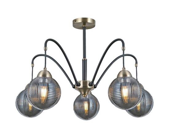 Люстра на штанге Illumico IL0433-5PSQ-79 BK AB, изображение 5
