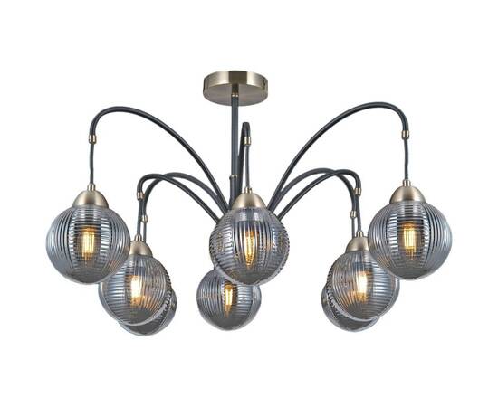 Люстра на штанге Illumico IL0433-8PSQ-79 BK AB