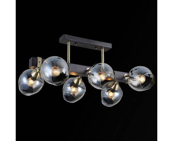 Люстра на штанге Illumico IL9736-6CSQ-79 BK AB