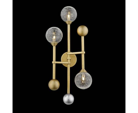 Настенный светильник Delight Collection Fluxus W68084-3 gold, изображение 2