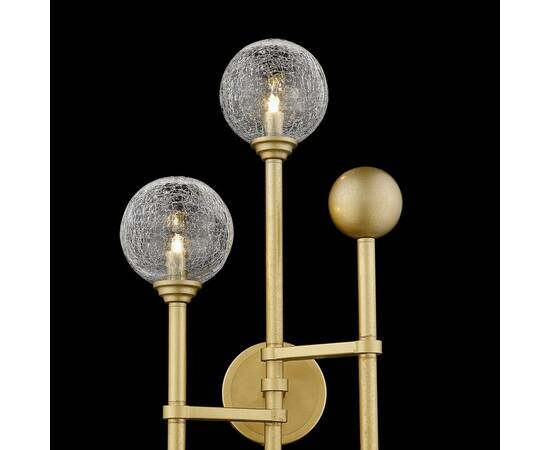 Настенный светильник Delight Collection Fluxus W68084-3 gold, изображение 3