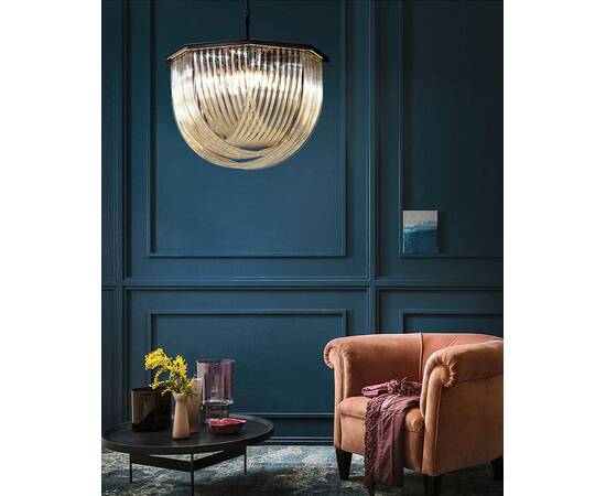 Подвесной светильник Delight Collection Murano Glass BR333 black, изображение 2