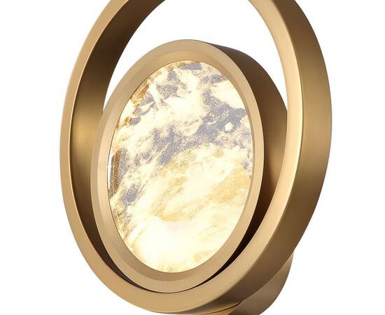 Настенный светильник Delight Collection Moon Light MB8700-1A brushed gold, изображение 2