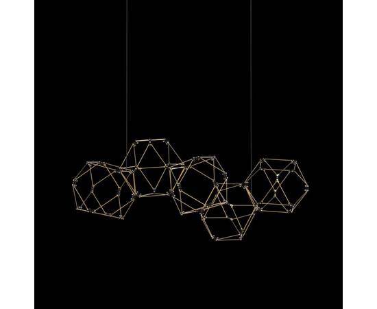 Подвесной светильник Delight Collection Lucciola MD18001068-5A matt gold, изображение 2