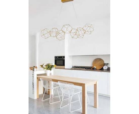 Подвесной светильник Delight Collection Lucciola MD18001068-7A matt gold, изображение 4