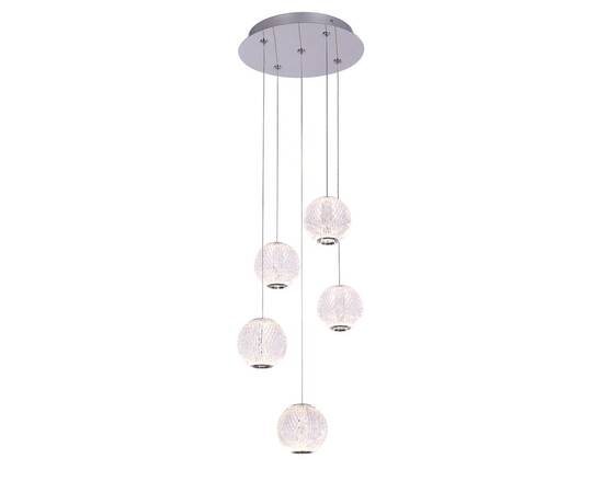 Подвесной светильник Delight Collection MD20001012 MD20001012-5A chrome