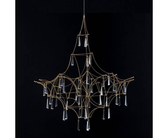 Подвесной светильник Delight Collection Lucciola MD18001068-1E matt gold, изображение 2