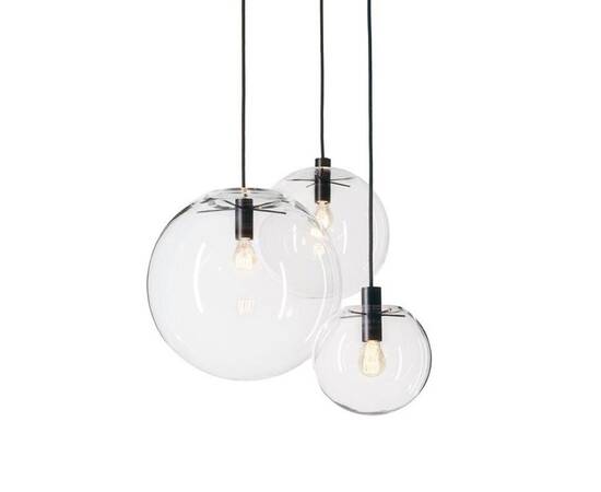 Подвесной светильник Delight Collection Ball 8722P/XL black/clear, изображение 2