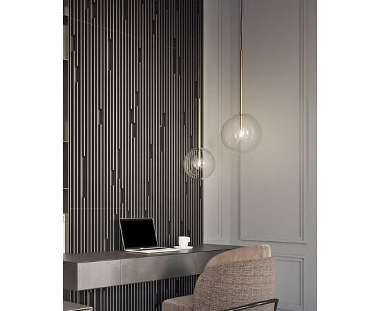 Подвесной светильник Delight Collection Ball Sola 9217P/D200 gold, изображение 5