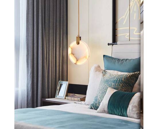 Подвесной светильник Delight Collection 10209 10209P/1 gold/white, изображение 4