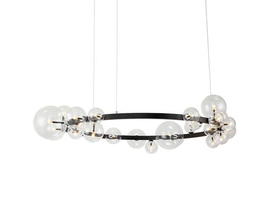 Подвесной светильник Delight Collection Art Deco Bubble KM1294P-24 black/clear