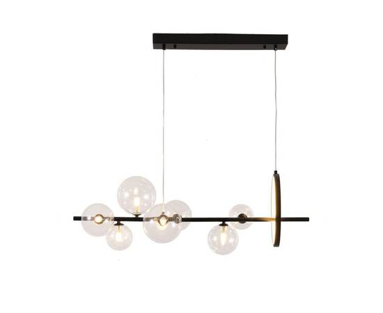 Подвесная люстра Delight Collection Art Deco Bubble KG1233P-7 black/clear